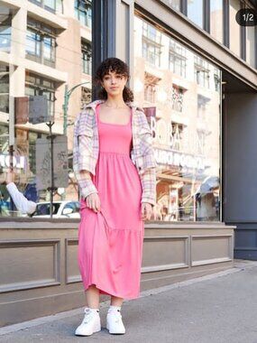 Lav & Kush Tiered Maxi Dress - Made in Vancouver